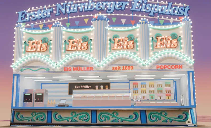 3D-Modell: Müller Eispalast