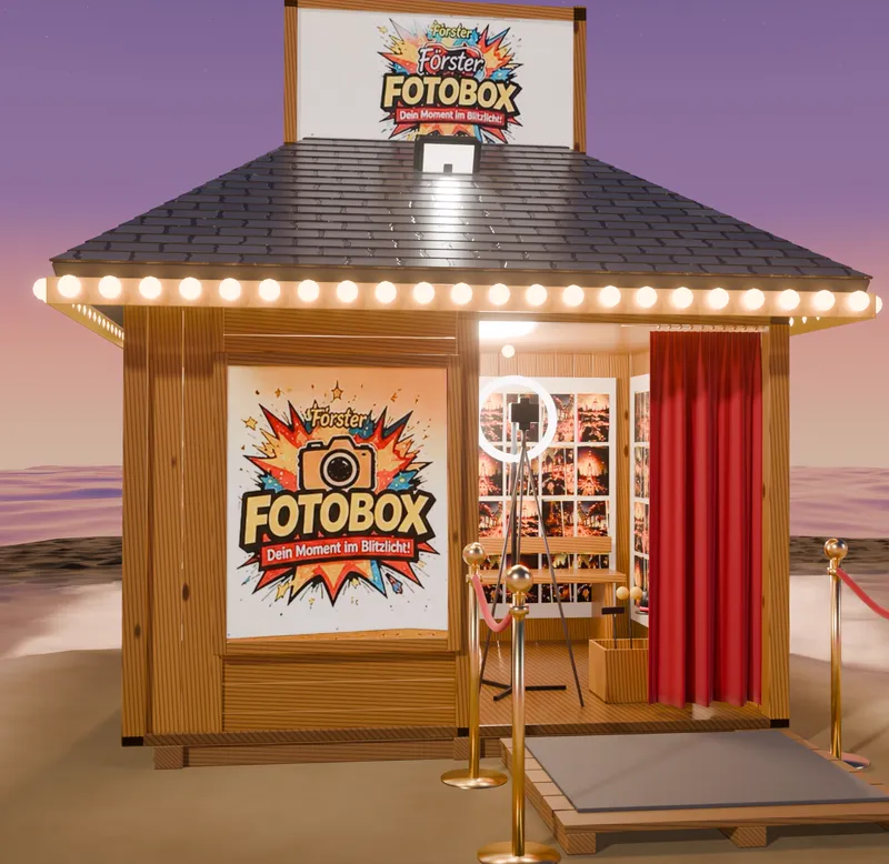 3D-Modell: Förster Fotobox