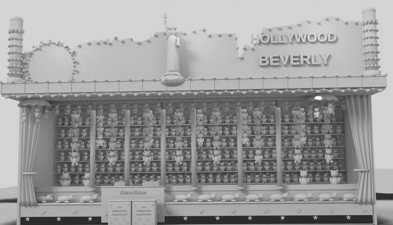 Clay-Ansicht: Hollywood-Spielparadies